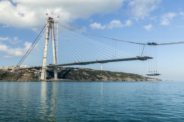 Foto - 3. köprüde son 55 metre