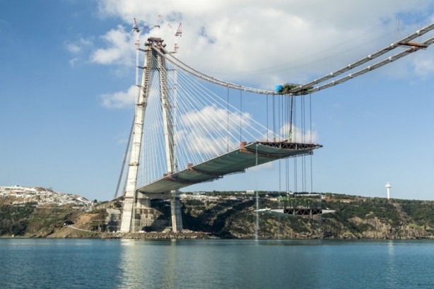 Foto - 3. köprüde son 55 metre