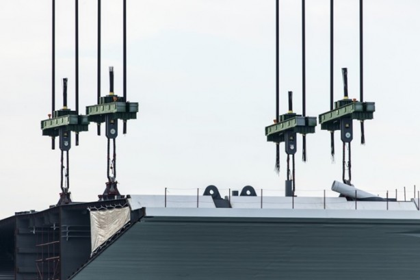 Foto - 3. köprüde son 55 metre