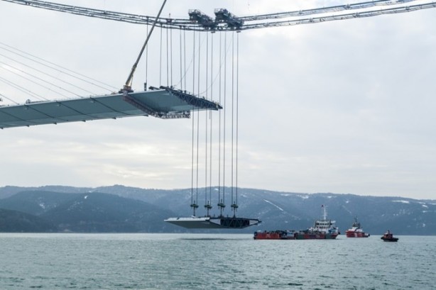 Foto - 3. köprüde son 55 metre