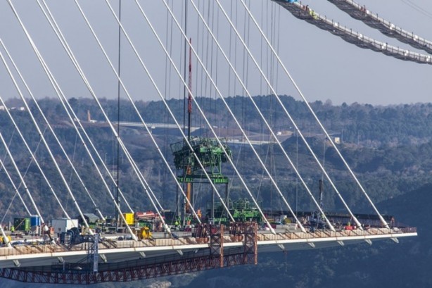Foto - 3. köprüde son 55 metre