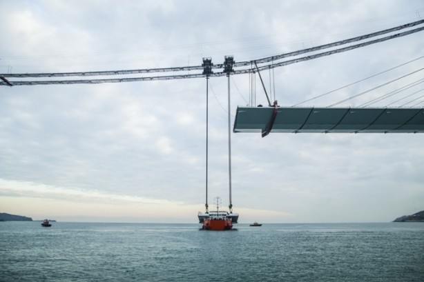 Foto - 3. köprüde son 55 metre