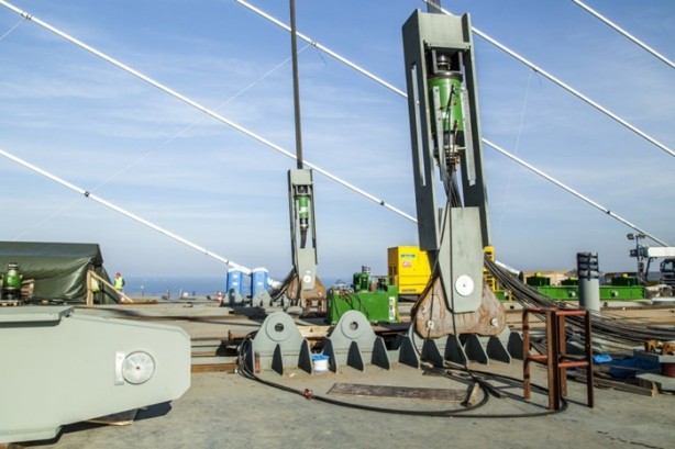 Foto - 3. köprüde son 55 metre