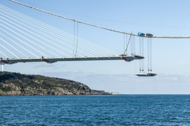 Foto - 3. köprüde son 55 metre