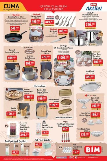 Foto - 3 Mayıs BİM indirimleri yayınlandı... BİM'de yok yok...