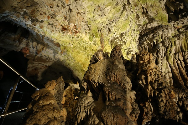 Foto - 3 milyon yıllık mağaraya ziyaretçi akını