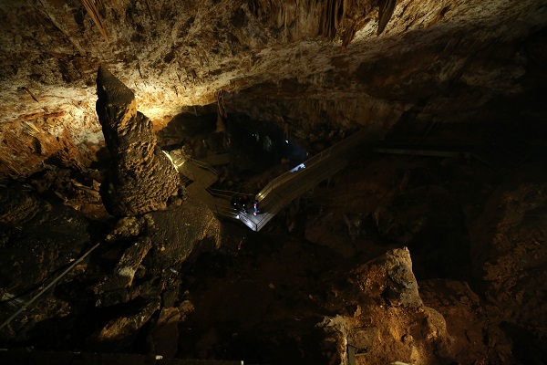 Foto - 3 milyon yıllık mağaraya ziyaretçi akını