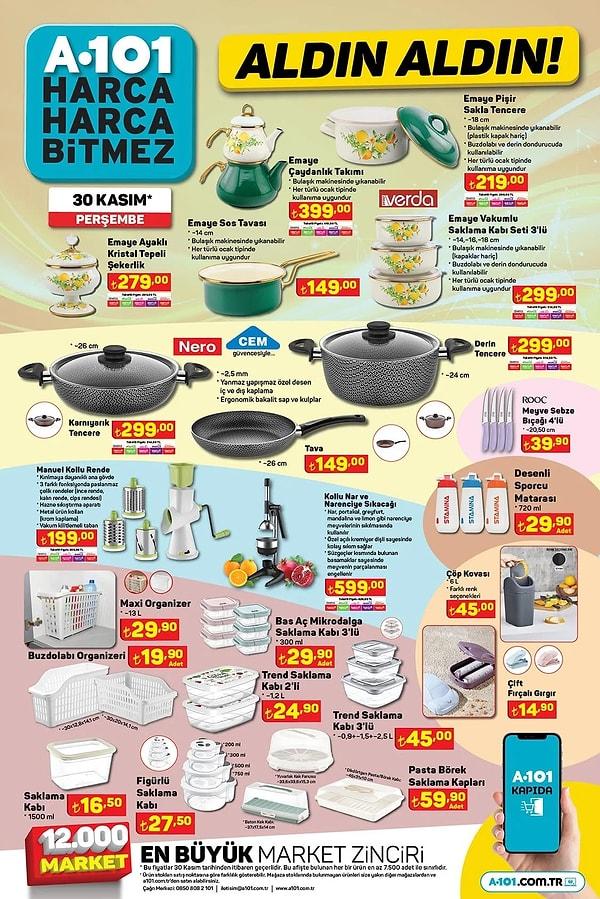 Foto - 30 Kasım 2023 A101 aldın aldın! Beklenen katalog yayınlandı