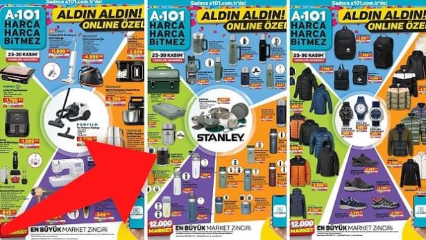 30 Kasım 2023 A101 aldın aldın! Beklenen katalog yayınlandı