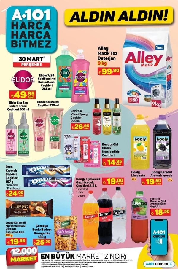 Foto - 30 Mart Perşembe günü market raflarında olacak! İşte indirim yapılan ürünlerin listesi