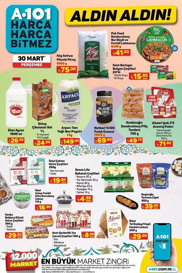 Foto - 30 Mart Perşembe günü market raflarında olacak! İşte indirim yapılan ürünlerin listesi