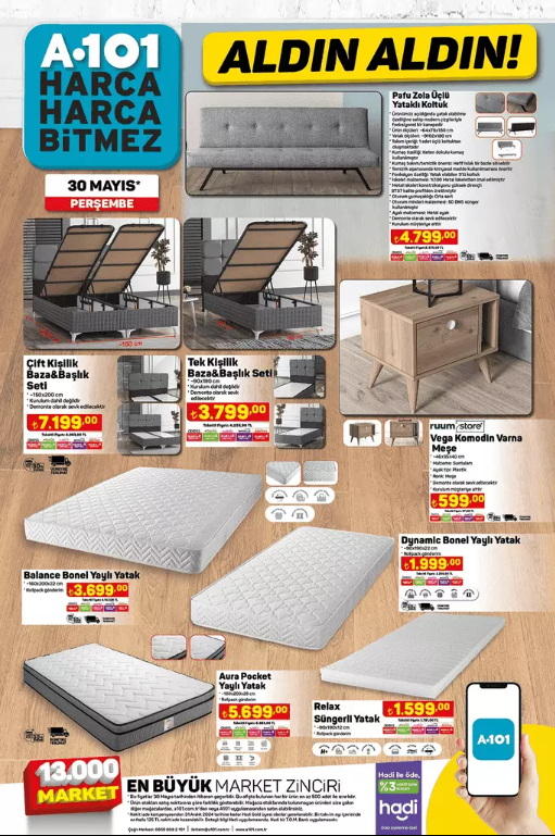 Foto - 30 Mayıs'ta A101'e geliyor! Fiyatı belli oldu... 30 Mayıs 2024 A101 Aldın Aldın Kataloğu