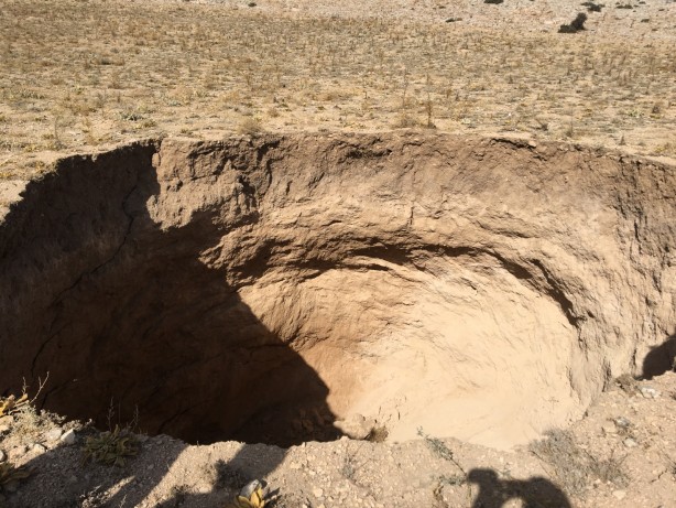 Foto - 30 metrelik obruk korkuttu! Vatandaşlar tedirgin