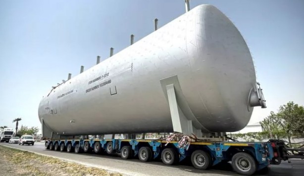 Foto - 30 metrelik reaktör Adana'ya taşınıyor! 4 gün sürecek