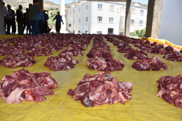 Foto - 300 yıldır devam eden gelenek: Kurban bayramında yapıyorlar