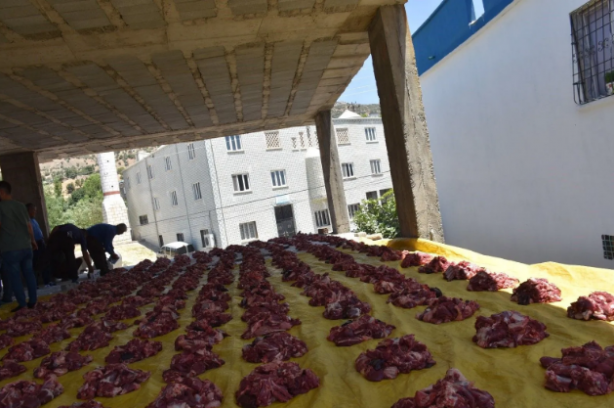 Foto - 300 yıldır devam eden gelenek: Kurban bayramında yapıyorlar