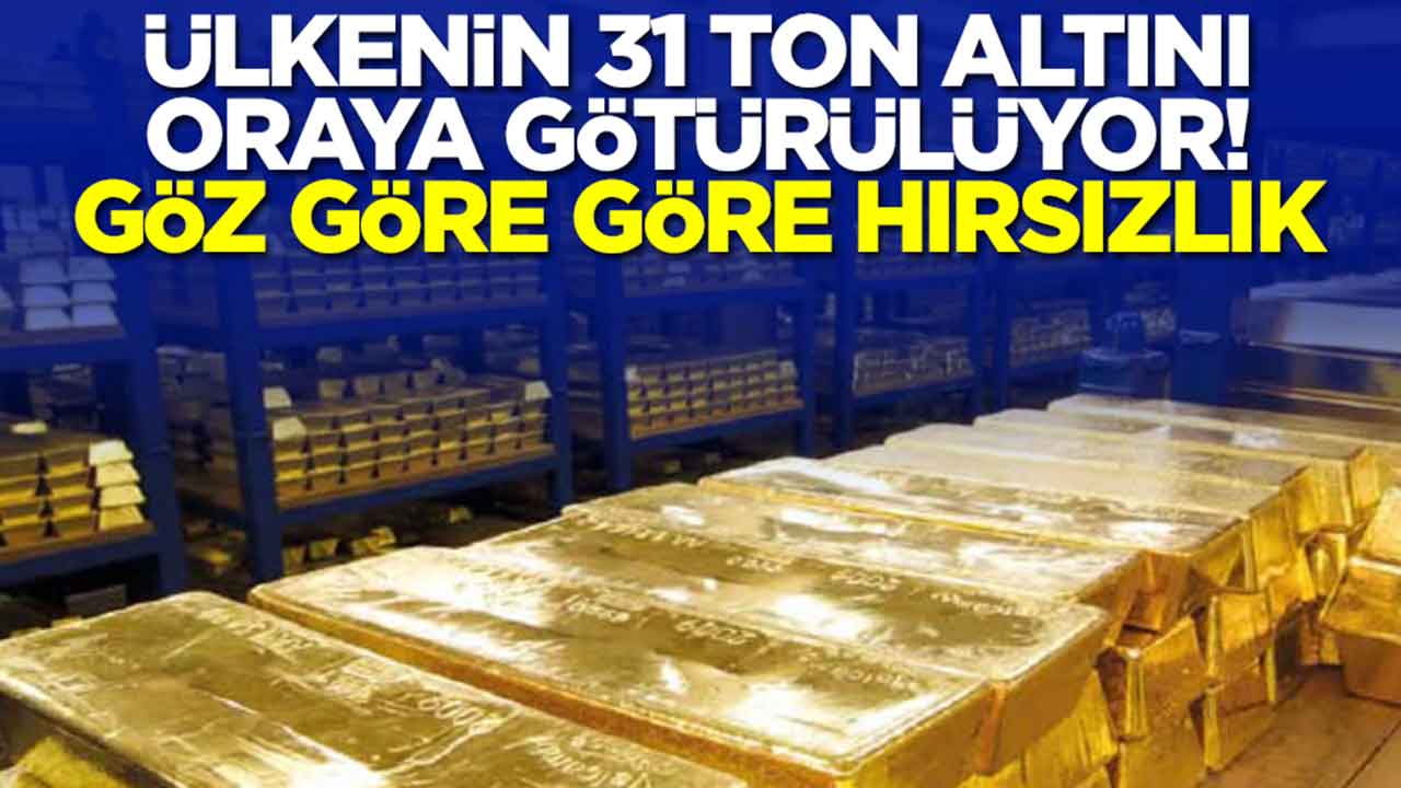 31 ton altına çökecekler: Göz göre göre hırsızlık