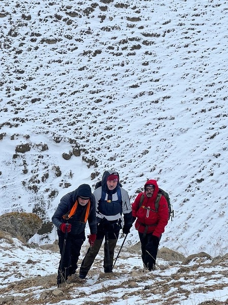 Foto - 33 metrelik şelale dondu