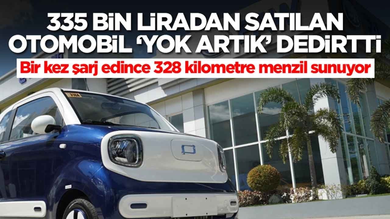 335 bin liradan satılan otomobil 'yok artık' dedirtti: Bir kez şarj edince 328 kilometre menzil sunuyor