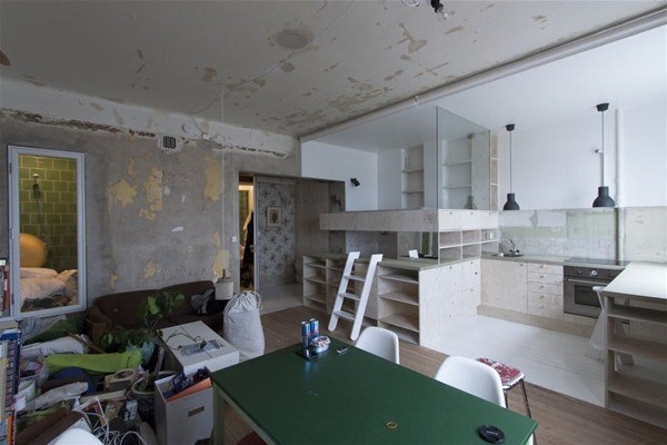 Foto - 35 metrekare evi öyle bir değerlendirdi ki!