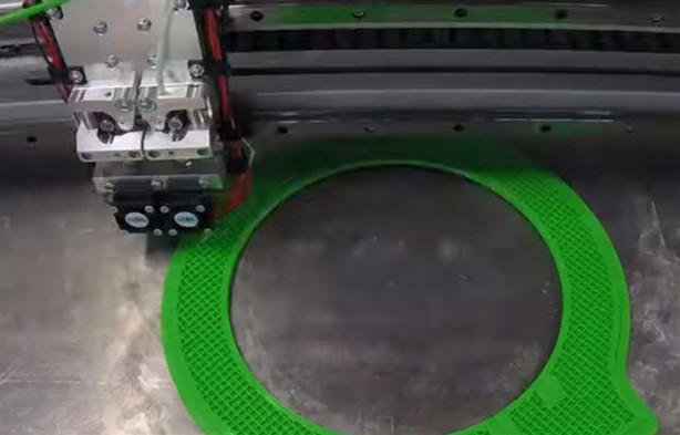 Foto - 3B yazıcıyla dev stres çarkı yaptı!