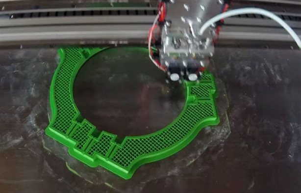 Foto - 3B yazıcıyla dev stres çarkı yaptı!