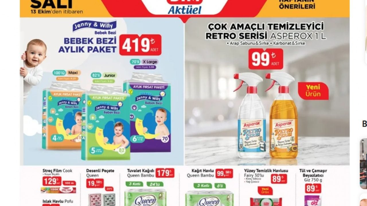 Foto - 3D yazıcı satışa çıkacak: BİM 13-16 Ekim kataloğu yayımlandı! 