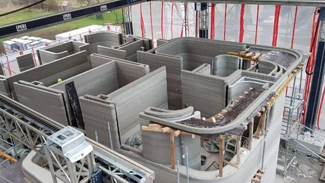 Foto - 3D yazıcılı inşaat! 18 saatte 6 dairelik bina yaptılar