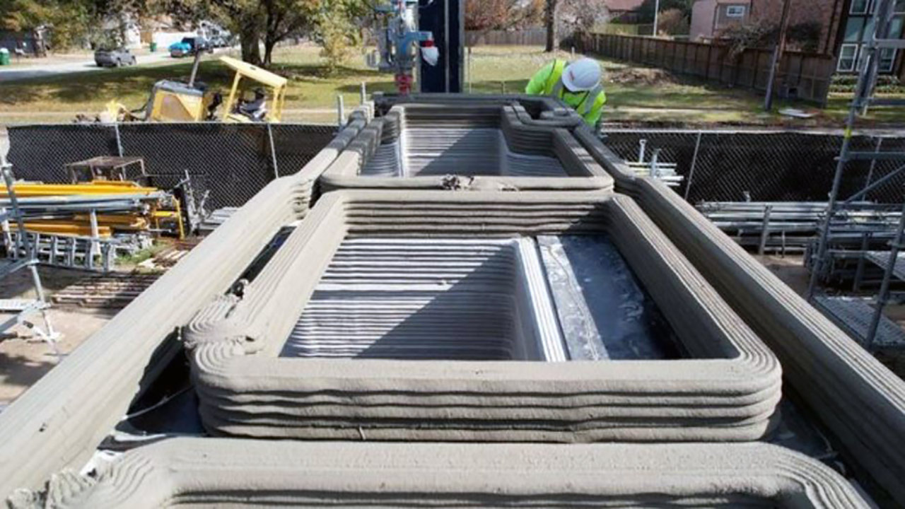 Foto - 3D yazıcılı inşaat! 18 saatte 6 dairelik bina yaptılar