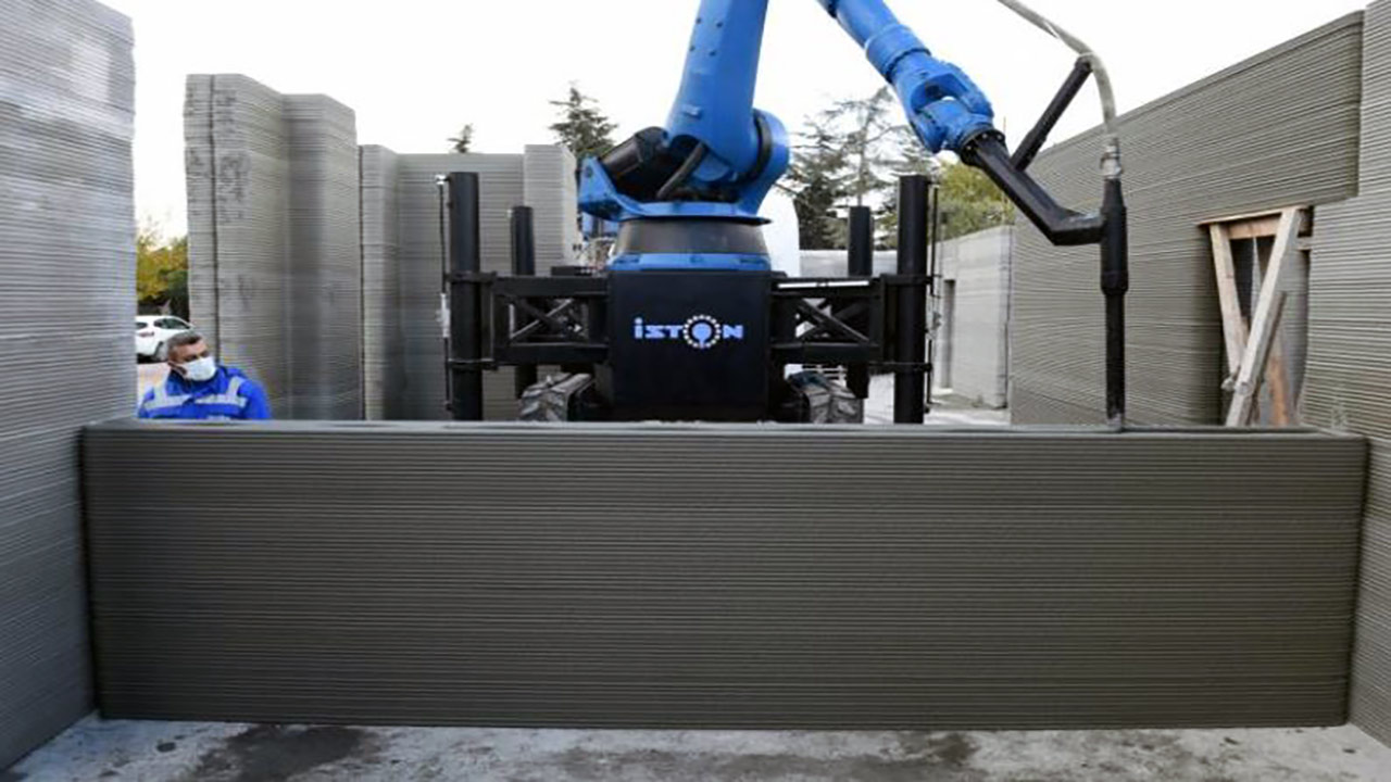 Foto - 3D yazıcılı inşaat! 18 saatte 6 dairelik bina yaptılar