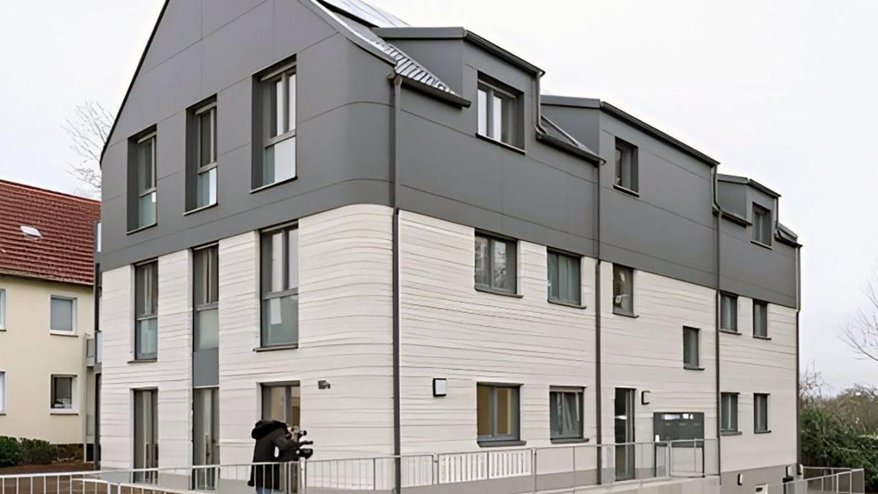 Foto - 3D yazıcılı inşaat! 18 saatte 6 dairelik bina yaptılar