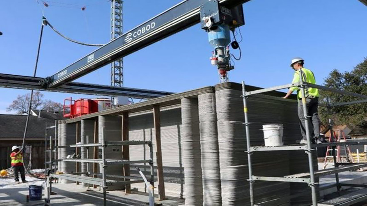 Foto - 3D yazıcılı inşaat! 18 saatte 6 dairelik bina yaptılar