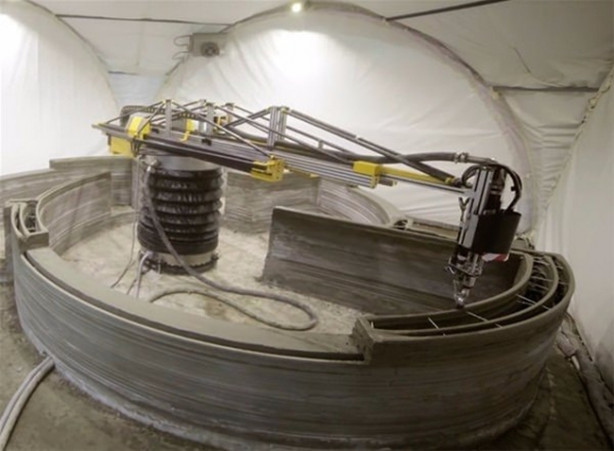 Foto - 3D yazıcıyla ev inşa ettiler!