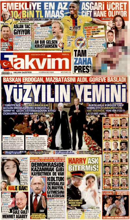 Foto - 4 Haziran Pazar gazete manşetleri