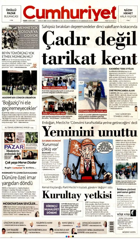 Foto - 4 Haziran Pazar gazete manşetleri