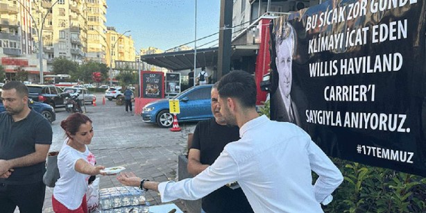 Foto - 40 dereceyi geçen sıcaklık başlarına vurdu! O ildekiler bakın kimin ruhuna tatlı dağıttı
