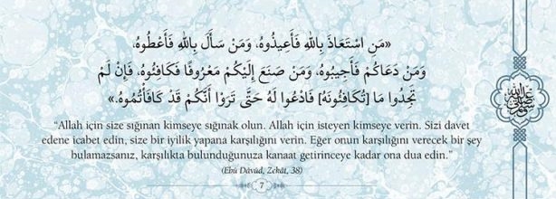 Foto - 40 hadiste 'yardımlaşma'