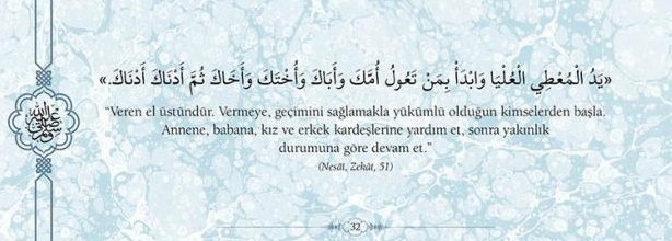 Foto - 40 hadiste 'yardımlaşma'