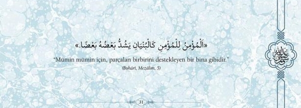 Foto - 40 hadiste 'yardımlaşma'
