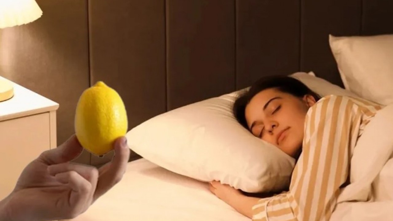 40 yıl düşünsek aklımıza gelmez: Uyurken başucunuza limon koyun!