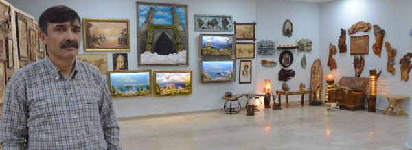 40 yılda 5 sergi açtı, 1 tane resim satamadı