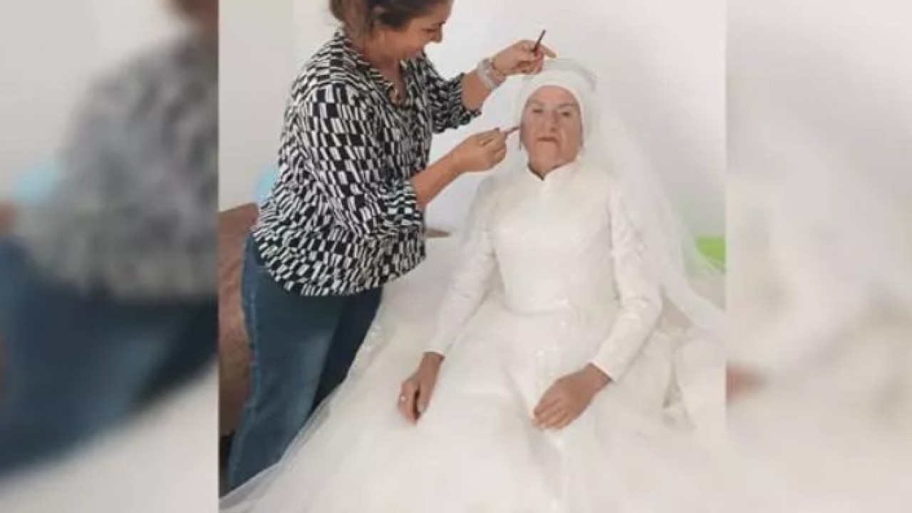 Foto - 40 yıllık hayalini gerçekleştirdi: Kaçarak evlenmişlerdi!
