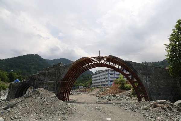Foto - 400 yıllık tarihi taş kemer köprü restore ediliyor