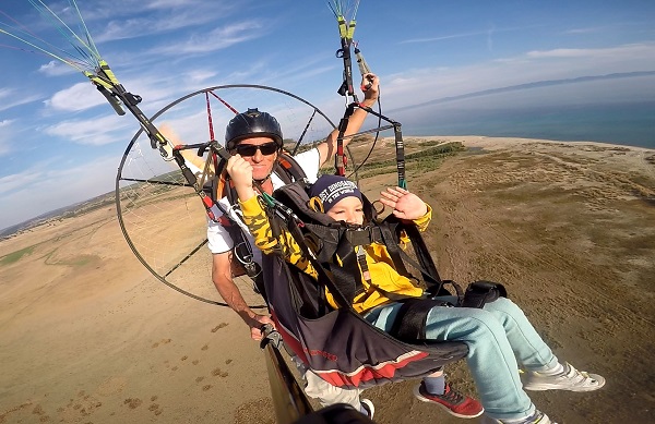 Foto - 4,5 yaşındaki Eren gökyüzünde böyle uyudu