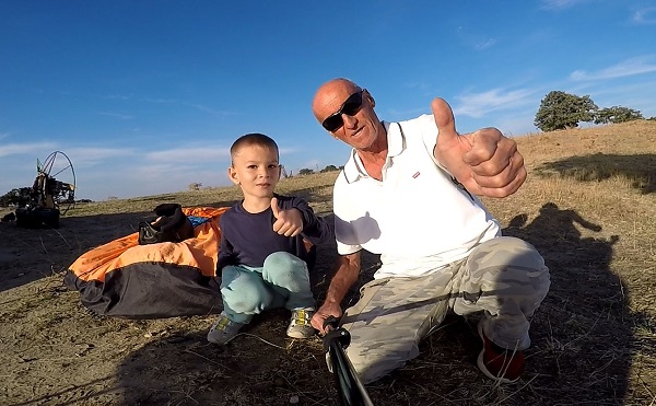 Foto - 4,5 yaşındaki Eren gökyüzünde böyle uyudu