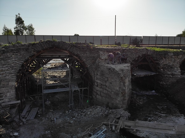 Foto - 450 yıllık köprüde çalışmalar başladı! Bir zamanlar hac yolundaki kervanların güzergahındaydı