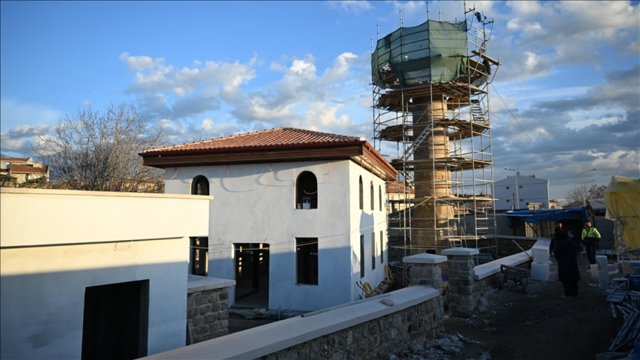 490 yıllık bir tarihe sahip! Şeyh Şüceaddin Camisi'nin restorasyonunda sona gelindi