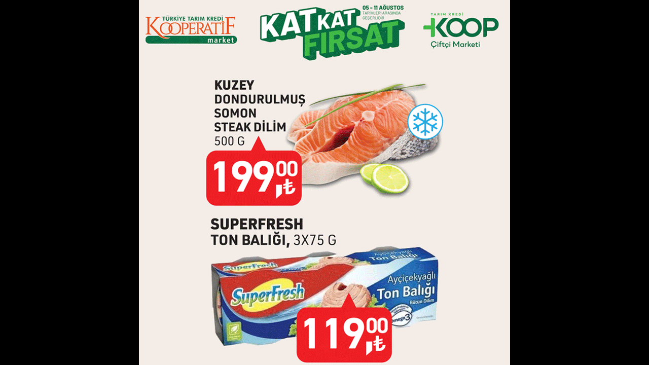 Foto - 5-11 Ağustos 2025 listesi belli oldu! Tarım Kredi'de yeni indirim rüzgarı