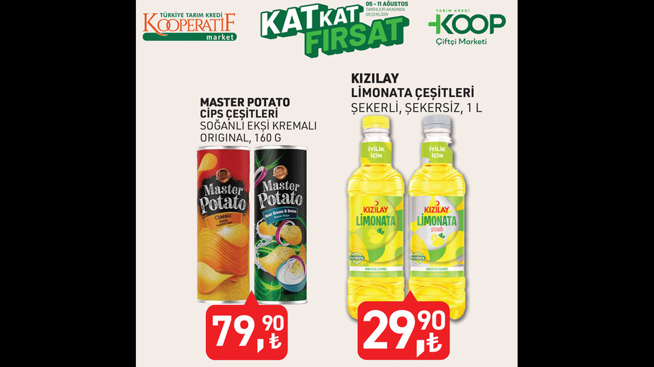 Foto - 5-11 Ağustos 2025 listesi belli oldu! Tarım Kredi'de yeni indirim rüzgarı