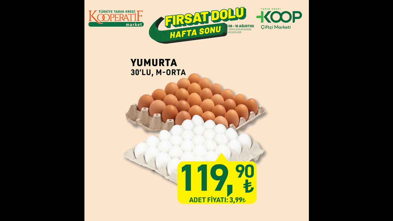 Foto - 5-11 Ağustos 2025 listesi belli oldu! Tarım Kredi'de yeni indirim rüzgarı